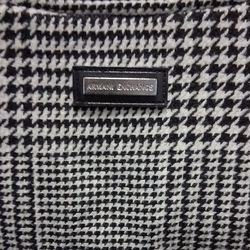 Armani Exchange Kids Checkered Black Jacket - Picture 3 of 6